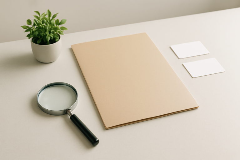 派遣会社への登録前に条件を確認する抽象的なイメージ