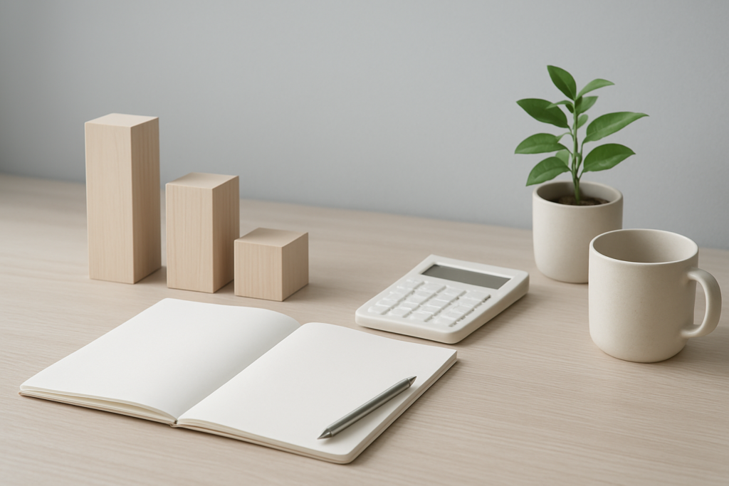 27歳の平均年収を公的データで整理する抽象的なデスクイメージ