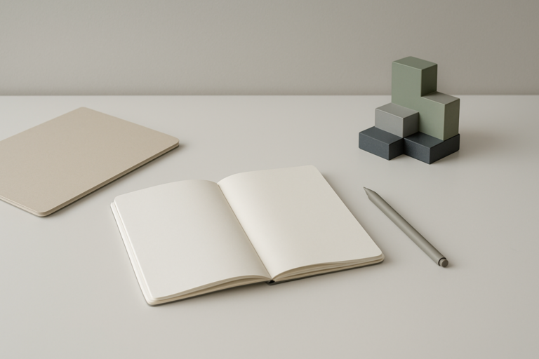 48歳からの転職準備を考えるキャリア記事の抽象的なアイキャッチ