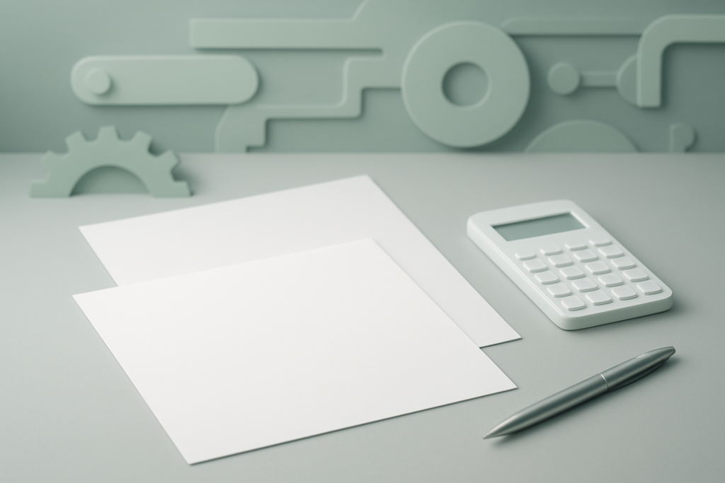 アイシンの年収や転職条件を整理するための資料とデスクのイメージ