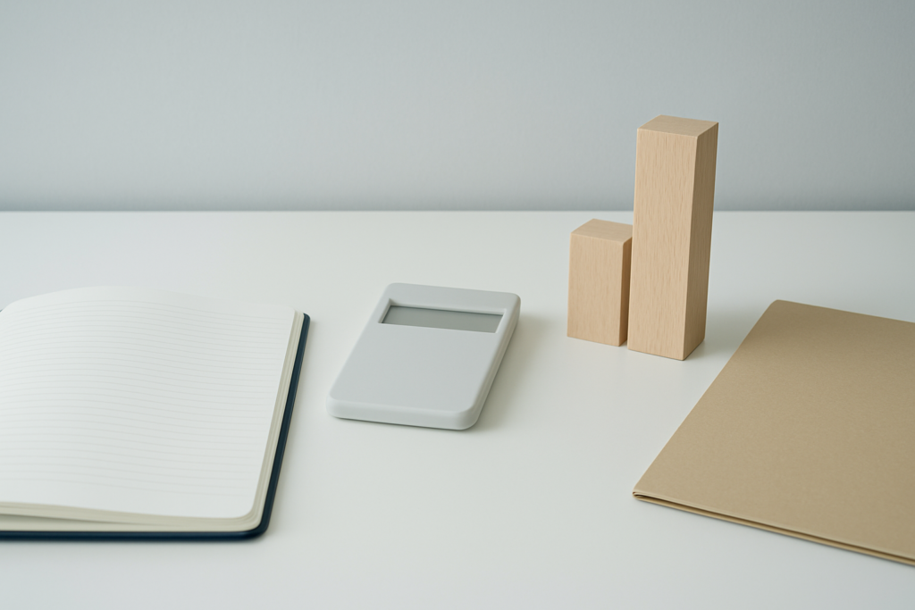 年収500万円の現実性を考えるキャリア記事の抽象的なアイキャッチ