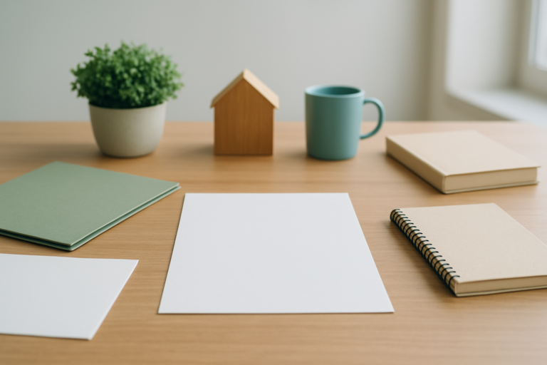 住宅・建設企業の年収とキャリアを調べるための無地資料イメージ