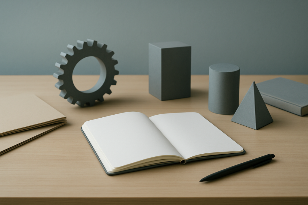 大手機械メーカーの働き方を落ち着いて確認するイメージ