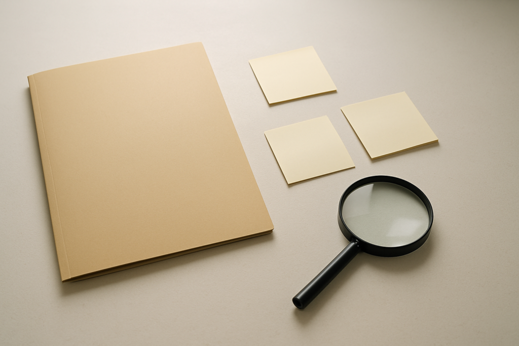 求人サイトの応募前に条件を確認する抽象的なイメージ