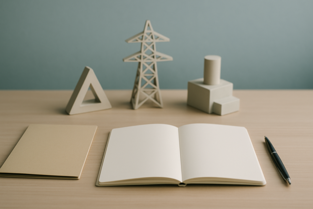 大手メーカーの働き方を落ち着いて確認するイメージ