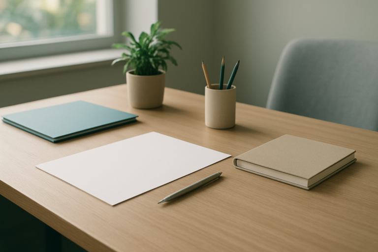 コンサル企業の年収とキャリアを調べるための無地資料イメージ