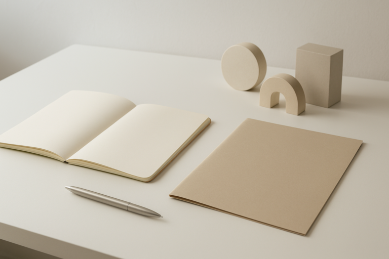 Googleの年収や求人条件を整理するデスクイメージ