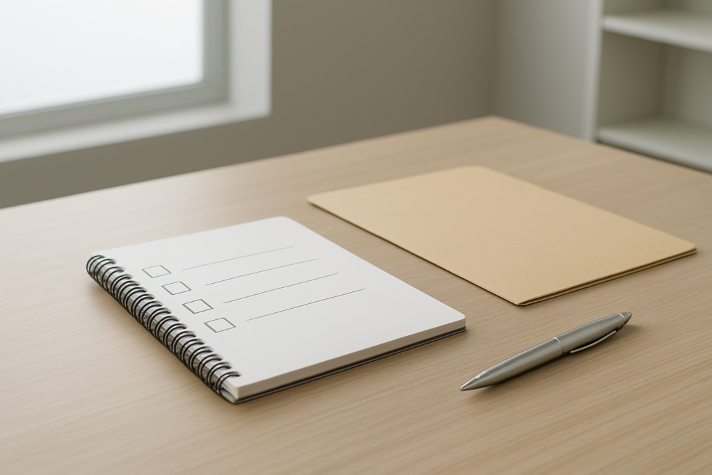 派遣会社の求人条件や登録前の確認点を整理するイメージ