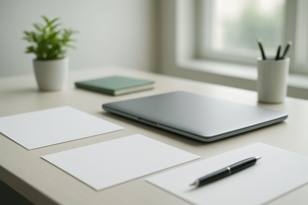 伊藤忠テクノソリューションズの年収を調べるための無地オフィス資料イメージ