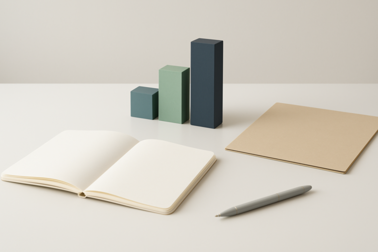 外資系金融企業の年収情報を調べるキャリア記事の抽象的なアイキャッチ