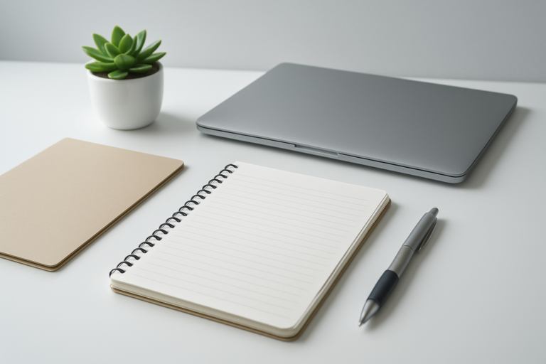 ニデックの年収や働き方を整理するためのデスクイメージ