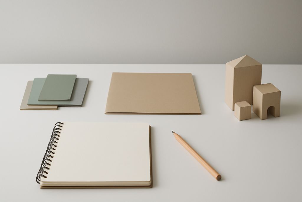 空間づくり企業の年収や転職条件を公式情報から整理する抽象的なアイキャッチ