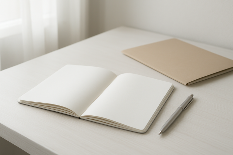 中途採用の募集内容を静かに確認するイメージ