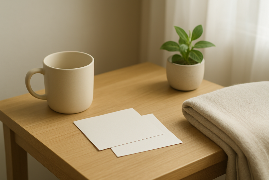 精神的な不調で当日仕事を休む判断を整理する静かなイメージ