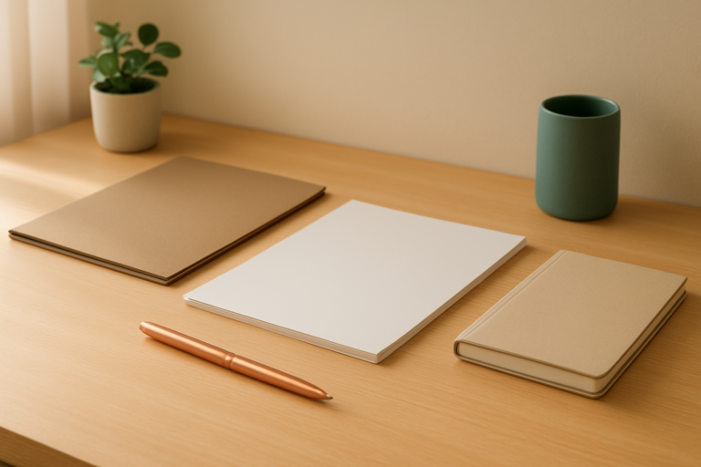 メーカー企業の年収とキャリアを調べるための無地資料イメージ