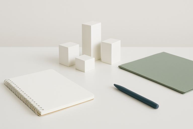 不動産デベロッパーの年収情報を調べるキャリア記事の抽象的なアイキャッチ