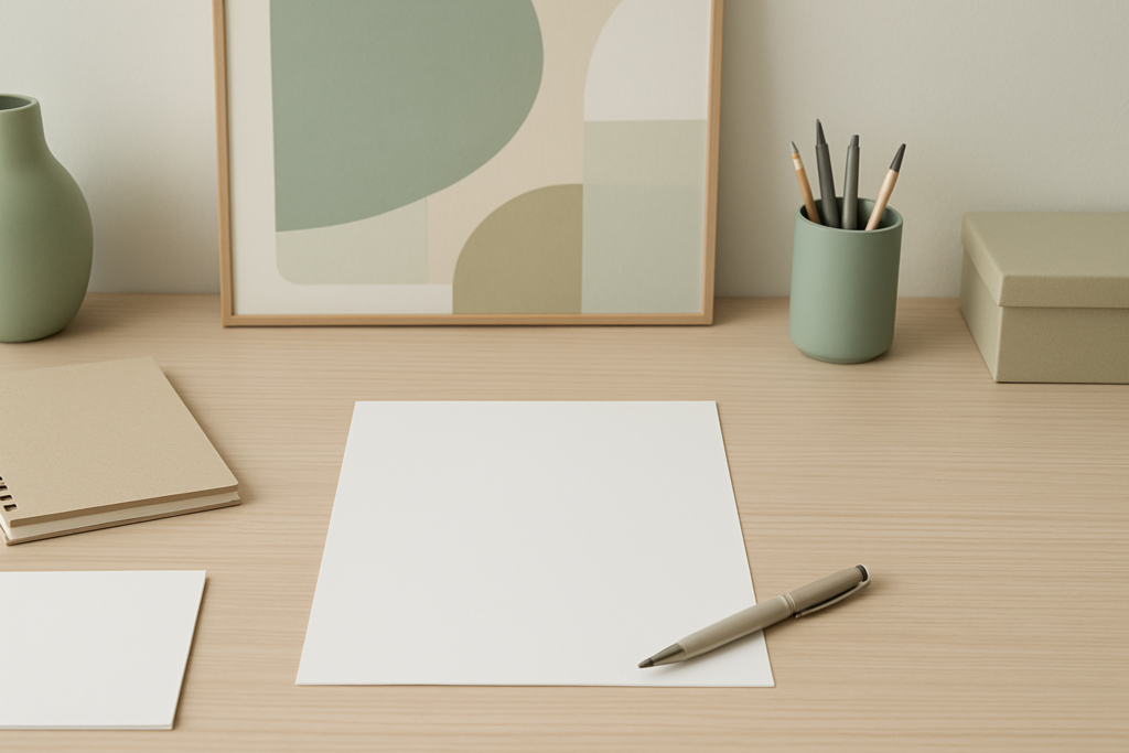 凸版印刷やTOPPANの年収情報を整理するための資料とデスクのイメージ