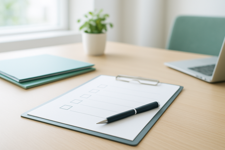 ホワイト企業の労働条件を確認するイメージ