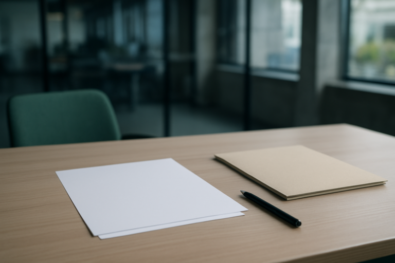 派遣・請負の働き方と労働条件を確認するための無地資料イメージ