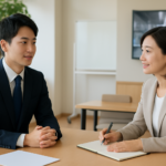 イビデンへの転職前に働き方や職場環境を相談するイメージ