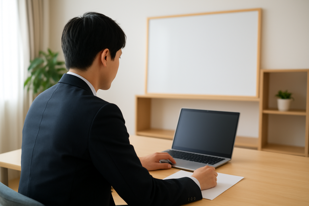 IT業界を辞めるか迷う人が次の働き方を相談しているイメージ