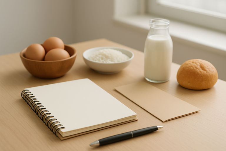 日清食品への転職を検討する人向けの落ち着いた企業研究イメージ
