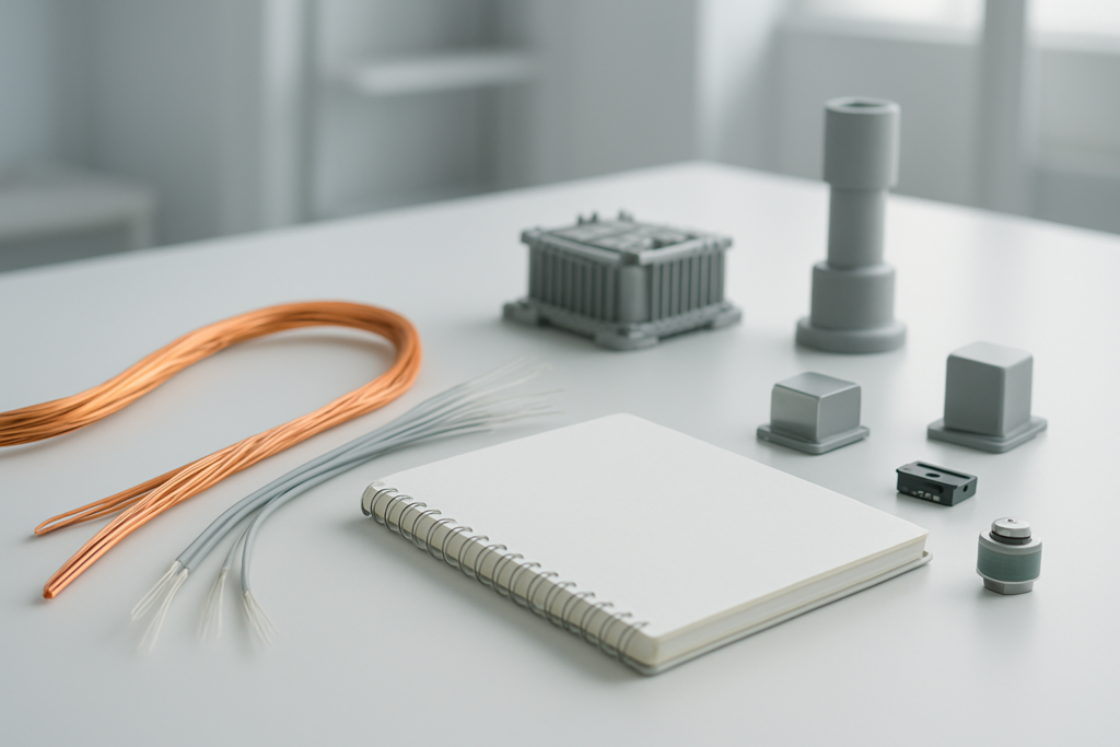 住友電工の将来性や転職判断を公式情報から整理する抽象的なアイキャッチ