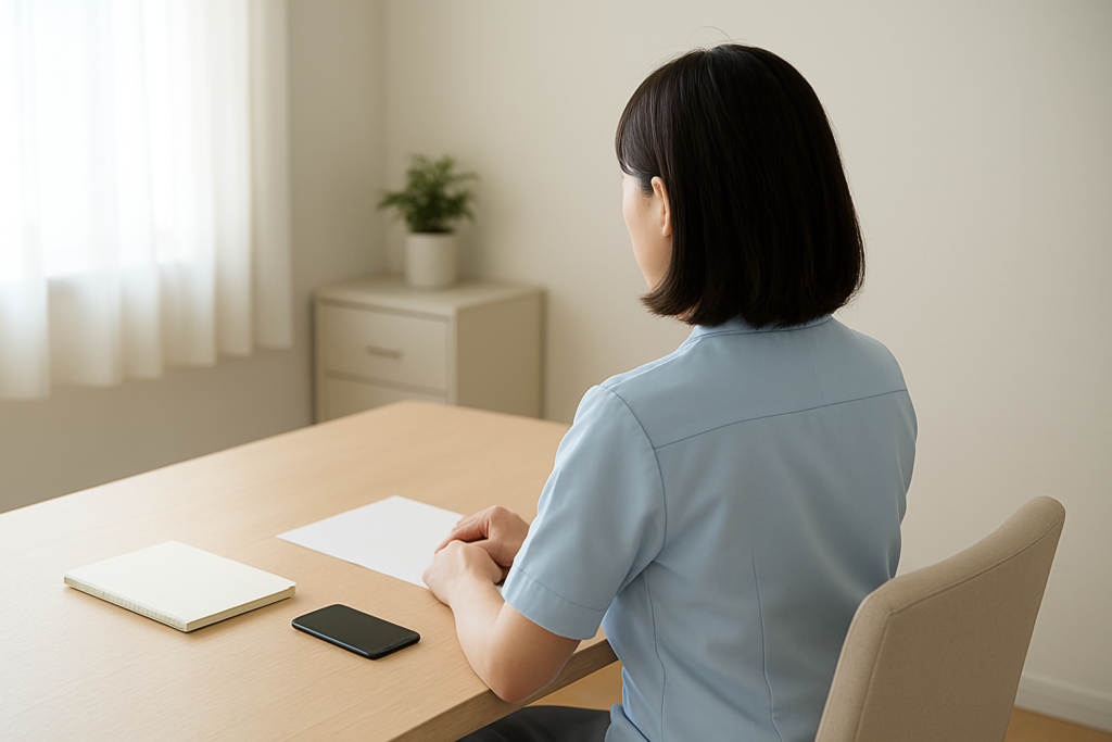 あん摩マッサージ指圧師を辞めたい時に働き方と転職条件を整理するイメージ