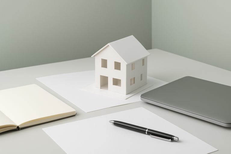 BIM資格と建設DXの学習を進めるための作業机イメージ