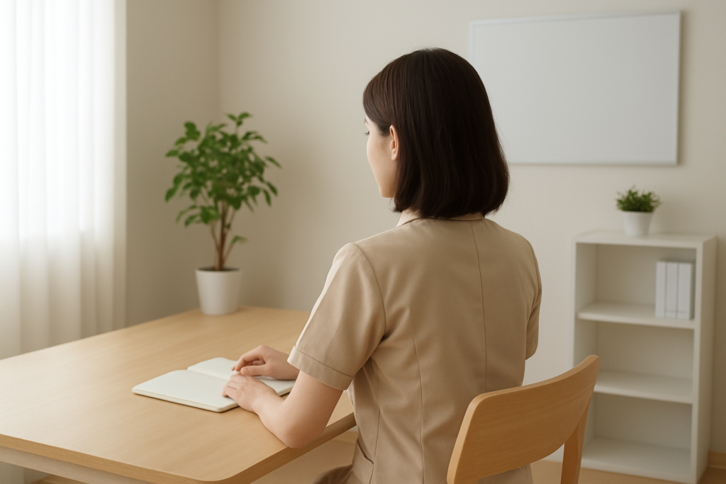 ケアマネージャーがきつい時に働き方と職場条件を整理するイメージ
