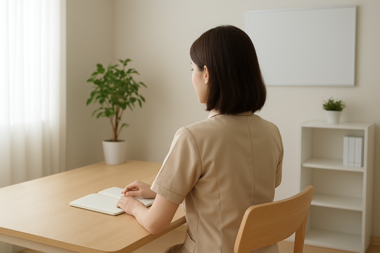 ケアマネージャーがきつい時に働き方と職場条件を整理するイメージ