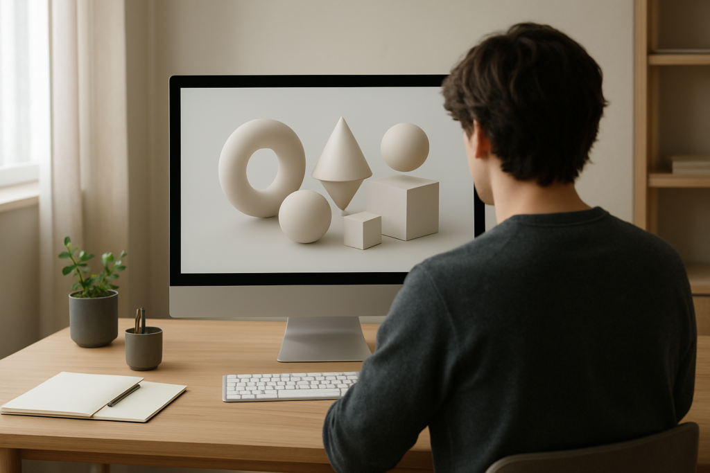 CGデザイナーが制作環境と働き方を見直すイメージ