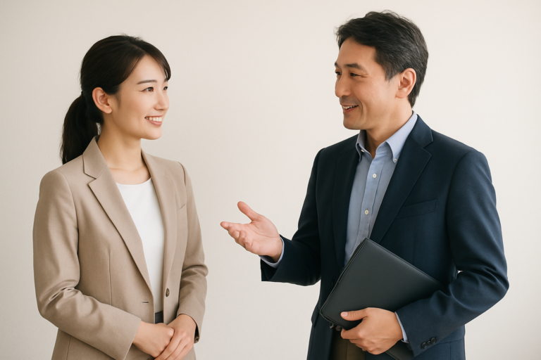 新興商事株式会社への転職を検討する人のためのキャリア相談イメージ