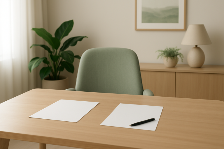 株式会社りらくへの転職で求人情報と応募準備を確認するイメージ