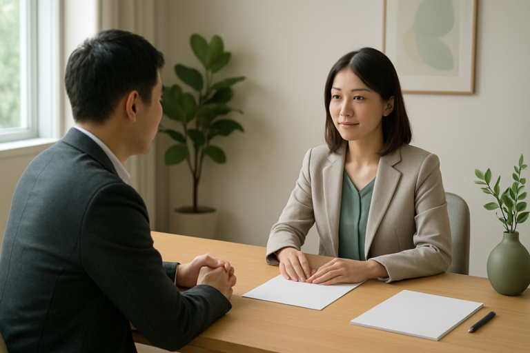 株式会社サイバーエージェントへの転職準備を整理するキャリア相談のイメージ