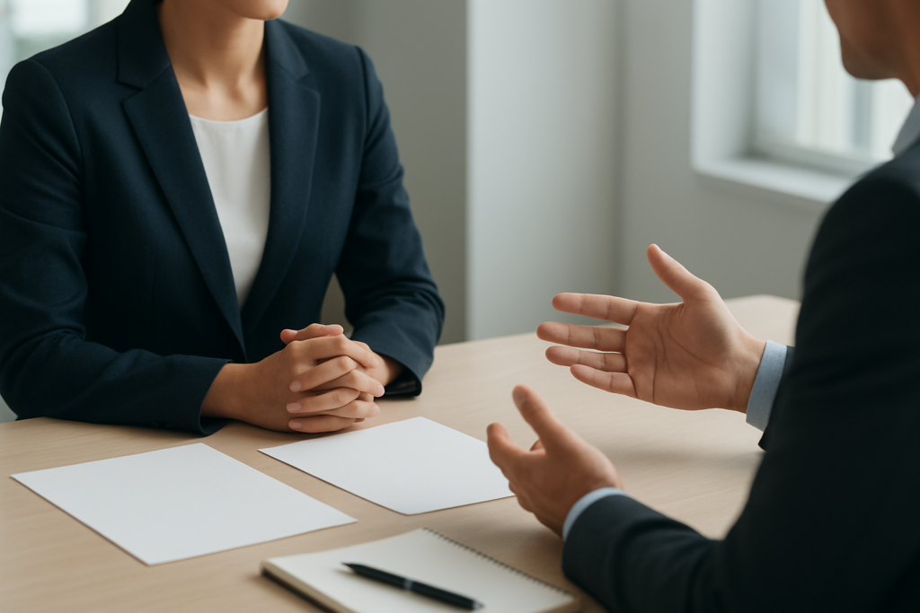 第一生命保険株式会社への転職を検討する人向けのキャリア相談イメージ