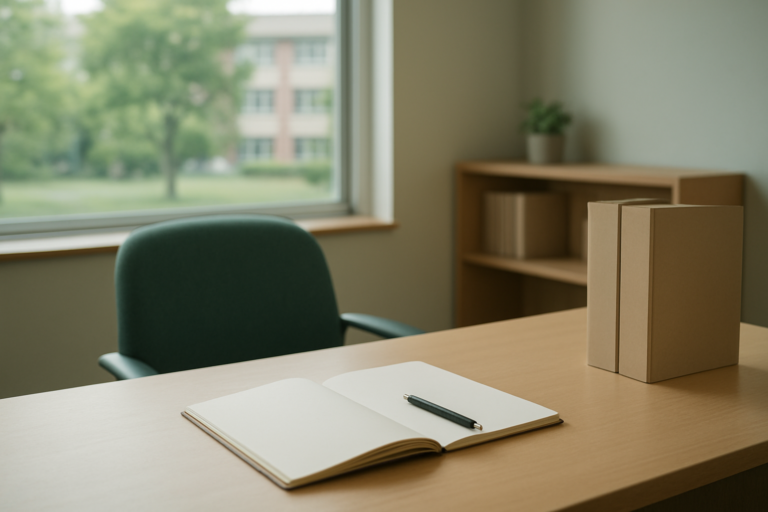 大学職員に向いてないと感じたときに適性と職場条件を整理するイメージ