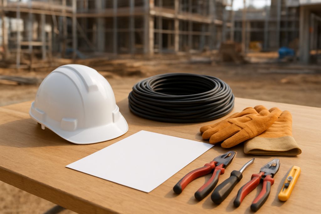 電気工事施工管理に向いてないと感じたときに働き方を整理するイメージ