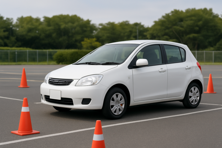 普通自動車免許の取得方法と運転できる車を整理するイメージ