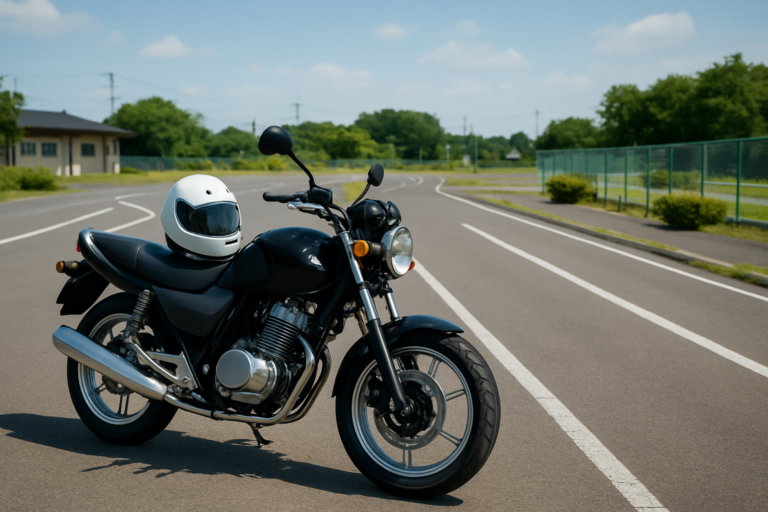 普通二輪免許の取得方法と運転できるバイクを整理するイメージ