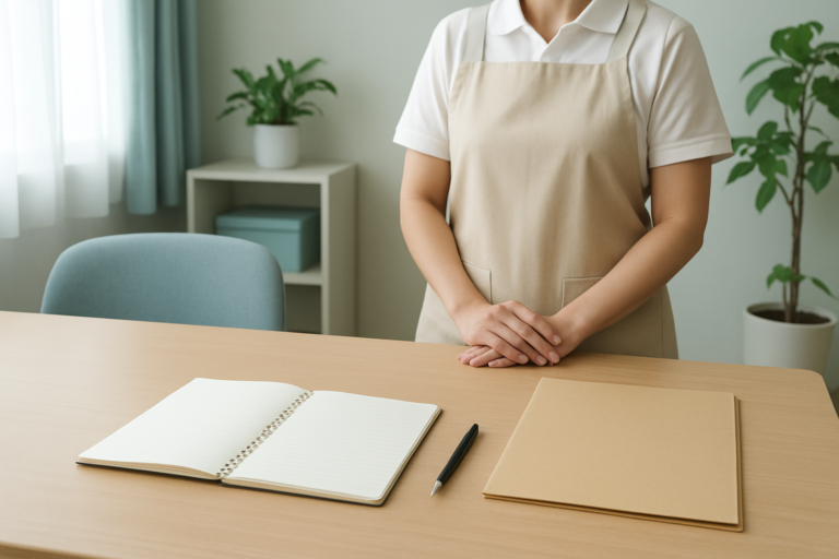 ホームヘルパーに向いてないと感じたときに適性と職場条件を整理するイメージ