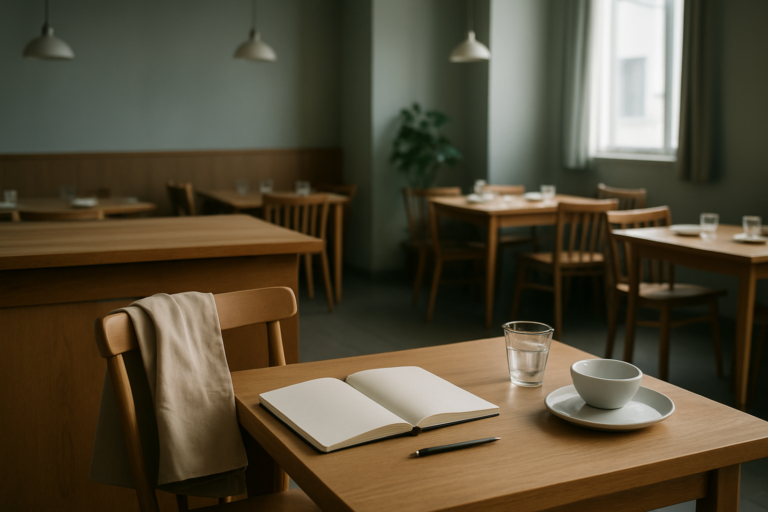 飲食店店長に向いてないと感じた時に働き方を整理する飲食店内のイメージ