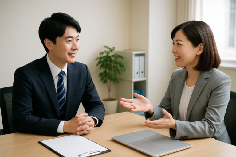 JHR株式会社への転職を検討する人のためのキャリア相談イメージ