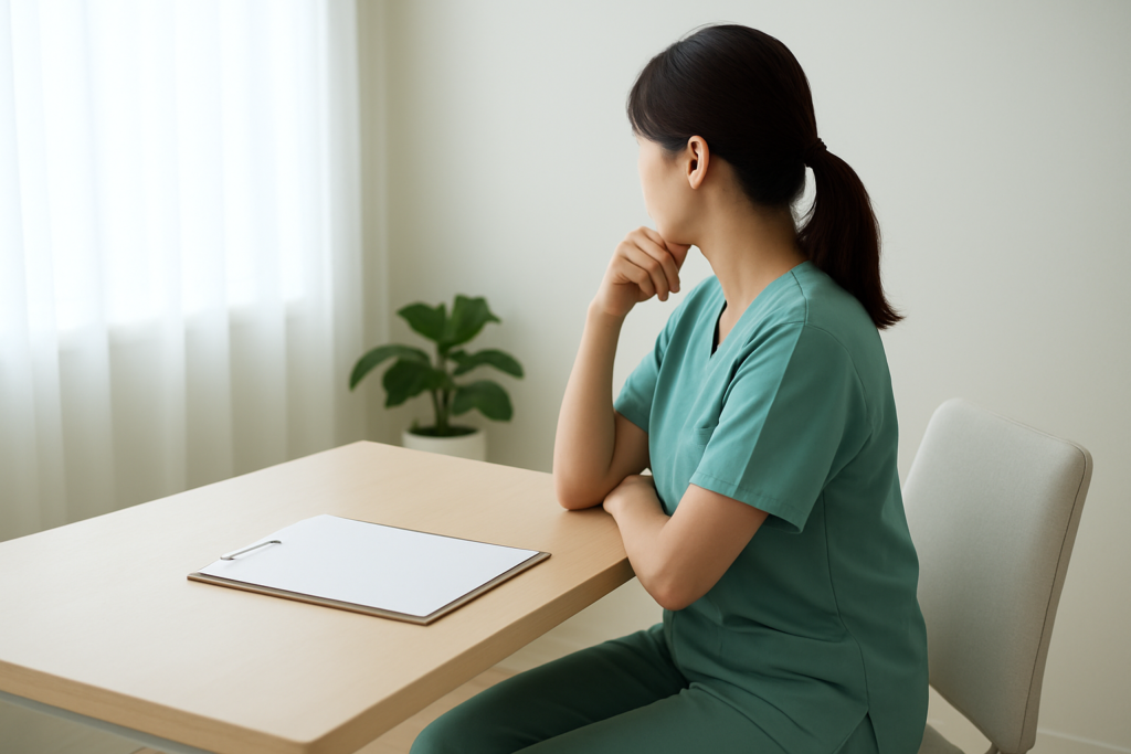 柔道整復師を辞めたいと感じたときに働き方と転職条件を整理するイメージ