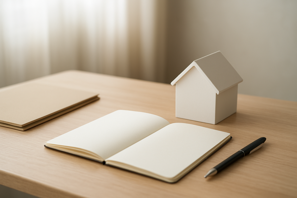 住宅営業を辞めたいと感じたときに働き方と次の職場条件を整理するイメージ
