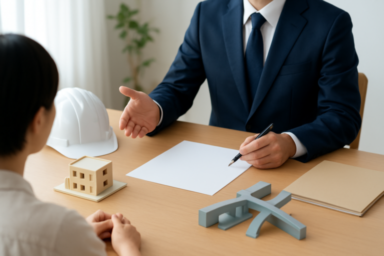 建設業許可の必要性と求人選びを整理するイメージ