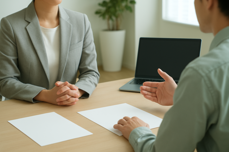 株式会社LITALICOへの転職を検討し、求人や経験の相性を確認するイメージ