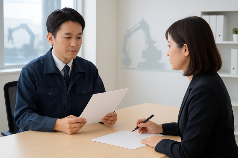 三浦工業株式会社への転職を検討する人が求人条件を確認するイメージ