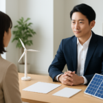 株式会社レノバへの転職を検討する人向けのキャリア相談イメージ