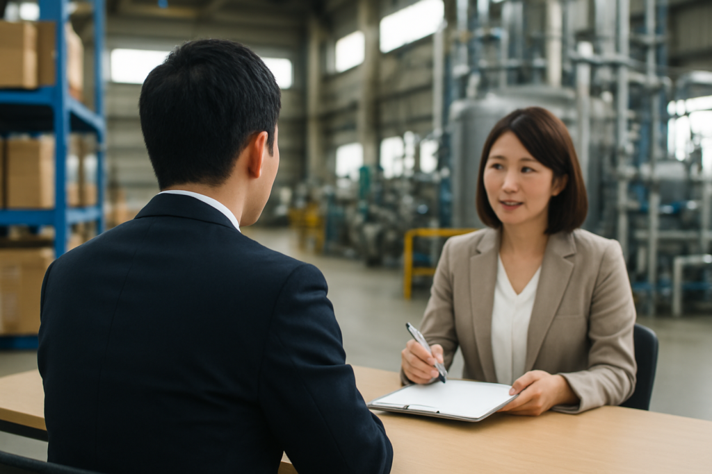 山九株式会社への転職を検討する人のためのキャリア相談イメージ